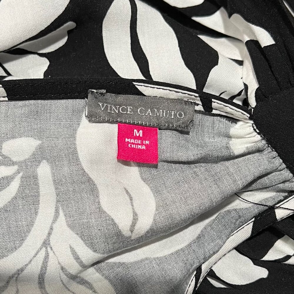 Vince Camuto Women's Tropical Print Halter-Neck Maxi Dress Size M - Picture 8 of 9